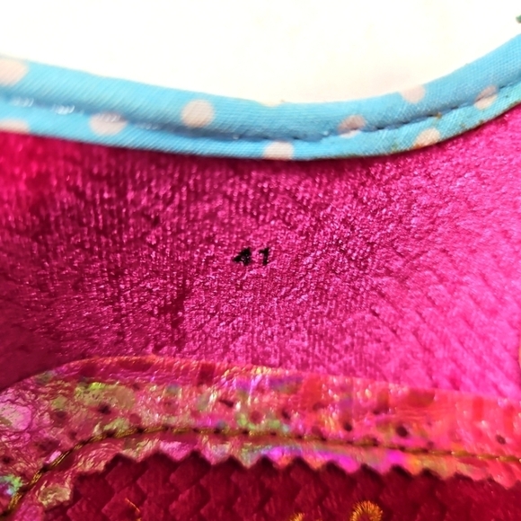 Irregular Choice Gingham Surprise Pink Sneakers Size 41 Brand New! - Picture 7 of 9